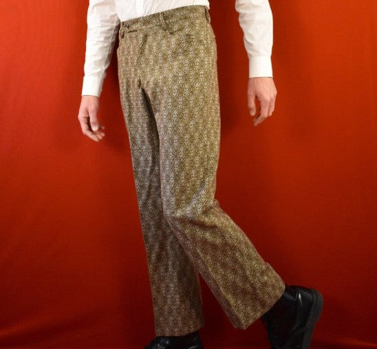 Aaron - Herren Wollhose im Vintage-Stil